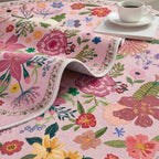 Latte&Fog 6ft Pink Round Area Rug - Image 7