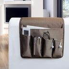 5 Pockets Remote Control Holder, Magazine Rack, Space Saver Organizer, Draped by MDSTOP