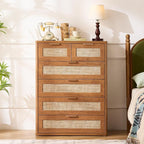 LEYAOYAO Rattan Dresser for Bedroom Set 2 - Image 6