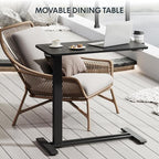 FLEXISPOT H7 32" Pneumatic Height-Adjustable Overbed Table - Image 10