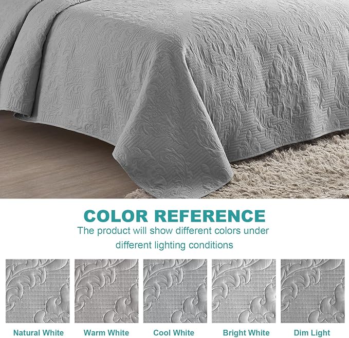 Hansleep Grey Quilt Queen Size - Image 6