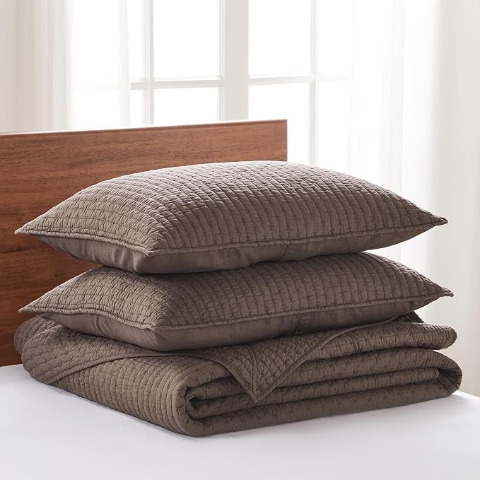 Levtex Home Cross Stitch Reversible King Bedspread Set - Image 3