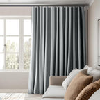 Room Divider Curtains Total Blackout Privacy Curtain Panel Room Thermal - Image 5