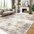 Abstract Area Rugs 9x12 Ft Washable Large Rugs by iOhouze