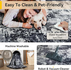 RELEANY Washable 2'x3' Abstract Area Rug - Image 4