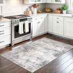 Abstract Area Rug 3x5 Ft Washable Rugs - Image 3