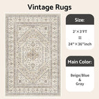 2x3 Washable Entryway Area Rug - Image 7
