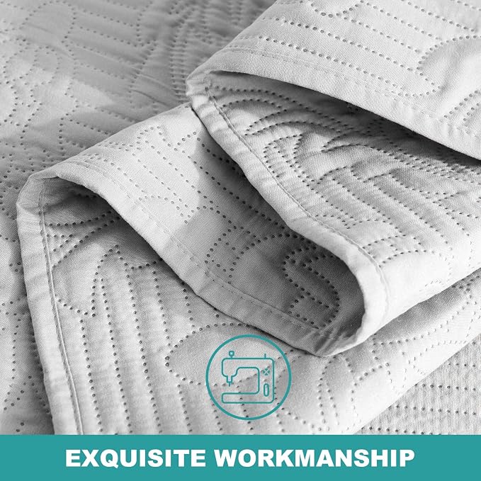 Hansleep Grey Quilt Queen Size - Image 5