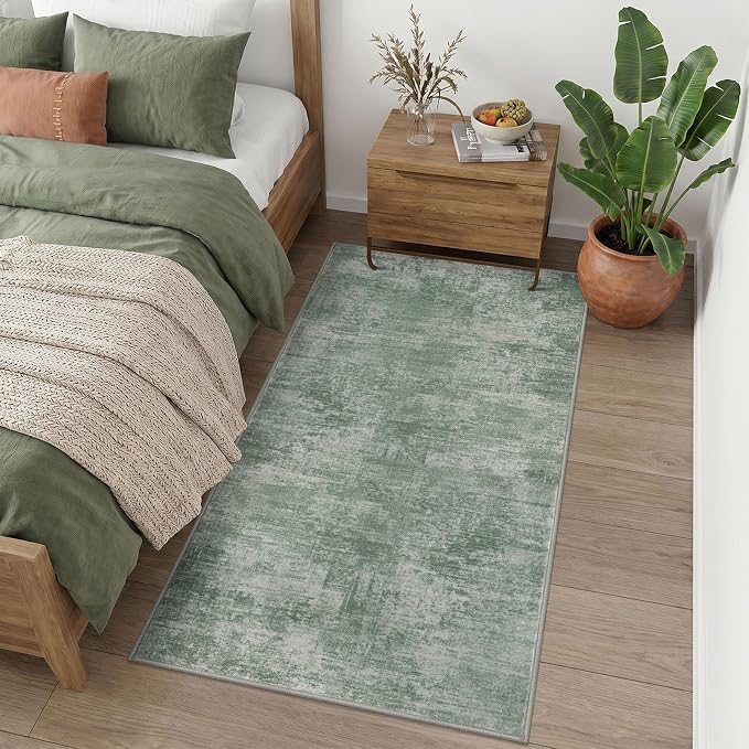 Abstract Runner Rug 3x6 Ft Washable Runners - Image 8
