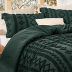 Bedsure Tufted Boho Comforter Set Queen Size - Image 7