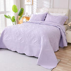 Cmfshape Oversize King Bedspread 120"x120", 3 Piece California King Quilt - Image 3