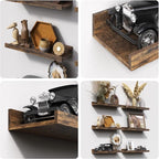 upsimples Floating Shelves for Wall Decor and Storage, Laundry Room Display and - Image 6