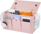 Bedside Caddy Storage Organizer by Edudif