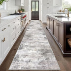 Abstract Runner Rug 3x20 Ft Extra Long Washable Runners - Image 3