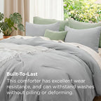 Bedsure California King Comforter Set, 3 Pieces GentleSoft Bed Set, 1 - Image 3