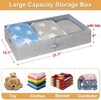 punemi 6 in Tall Under Bed Storage Containers - Image 6