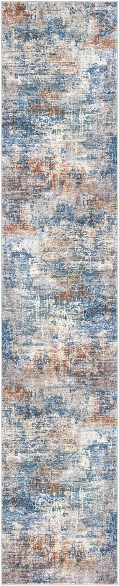 Abstract Runner Rug 3x14 Ft Long Washable Runners - Image 10