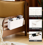 Cotton Rope Woven Bedside Caddy - Image 3