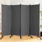 SUNALLY Room Divider Privacy Screens, 4 Panels Dividers by SUNALLY