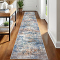 Abstract Runner Rug 2x12 Ft Washable Runners by iOhouze