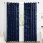 Deconovo Blackout Back Tab Curtains - Image 2