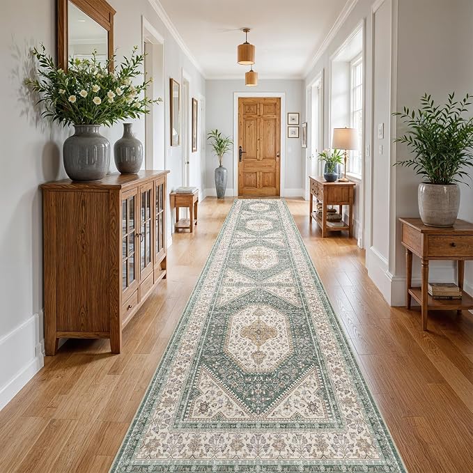3x20 Washable Hallway Runner Rug by Puino