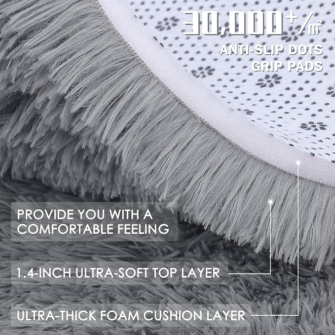 OLANLY 6x9 Machine Washable Large Area Rugs - Image 7
