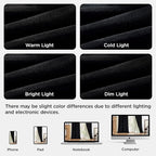 Joydeco 100% Blackout Curtains Velvet Black Out Curtain 96 Inch Drapes | - Image 8