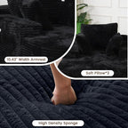 Sleeper Chair Lounge Chair Indoor, Oversized Corduroy Upholstered Boneless - Image 6