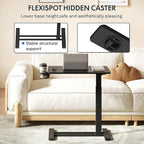 FLEXISPOT H7 28" Pneumatic Height-Adjustable Overbed Table - Image 6