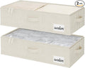 StorageWorks 5 Inch Low Profile Under Bed Storage Containers by StorageWorks