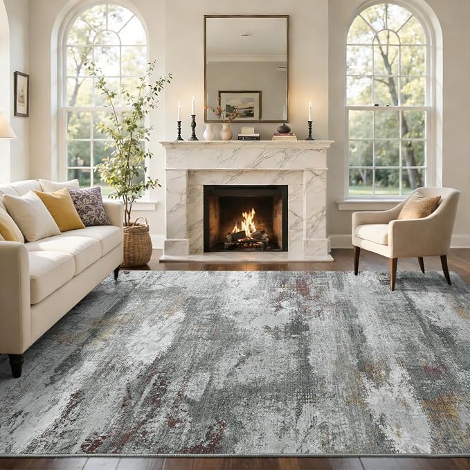 6x9 Ft Large Abstract Area Rugs - Image 3