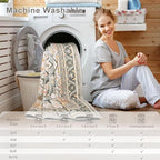 Macgace Washable Vintage Area Rug - Image 9