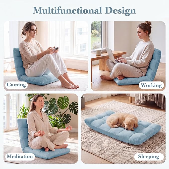 GIANTEX Folding Floor Chair - Image 6