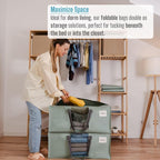 VENO Heavy Duty Moving Bags, Storage Bags, Light Green, 8 Pack | Packing - Image 4
