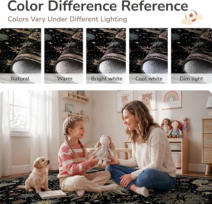 Vacuum-Friendly, 2x6 Washable Area Rug - Image 7