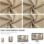 CUCRAF Bedroom Curtains 63 Inches Long - Image 6