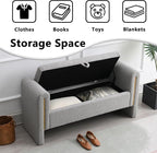 HRVEOCEI Upholstered Storage Bench - Image 4