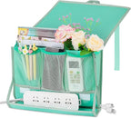 Bedside Caddy Organizer for Dorm Bed Rails by Retyion