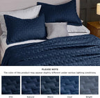 Bedsure King Size Quilt Bedspread, Lightweight Comforter, Modern Clover Pattern - Image 9