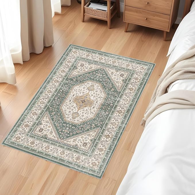 2x3 Washable Entryway Area Rug - Image 2