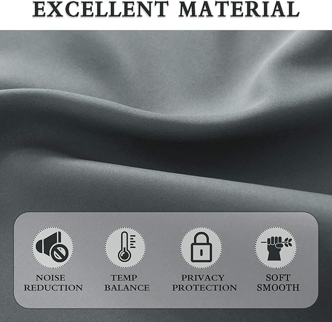 Bedroom Blackout Curtains Panels - Image 4
