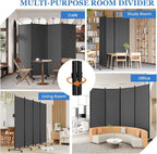 SUNALLY Room Divider Privacy Screens, 4 Panels Dividers - Image 7
