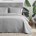 Hansleep Grey Quilt Queen Size by Hansleep