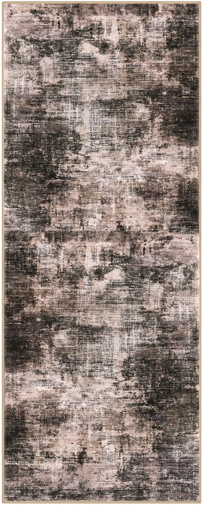 Abstract Runner Rug 2x5 Ft Washable Runners - Image 9