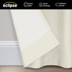Eclipse Extra Wide Grommet Curtain, Kendall Sliding Patio Door Curtain Panel - Image 2