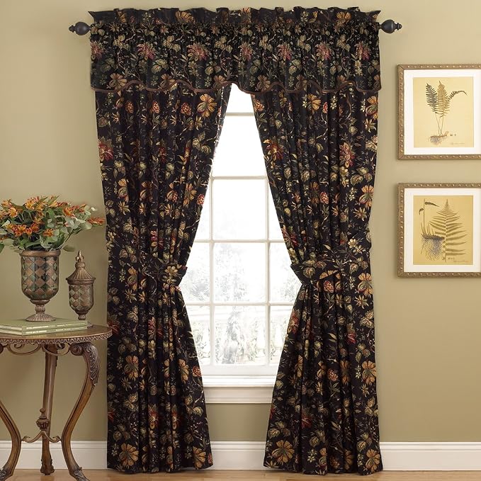 Waverly Felicite Noir Window Panel - Image 4