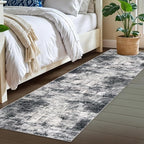 Abstract Runner Rug 2x7 Ft Washable Runners - Image 9