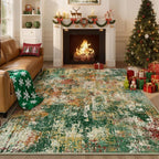 RELEANY Washable 6'x9' Abstract Area Rug - Image 8
