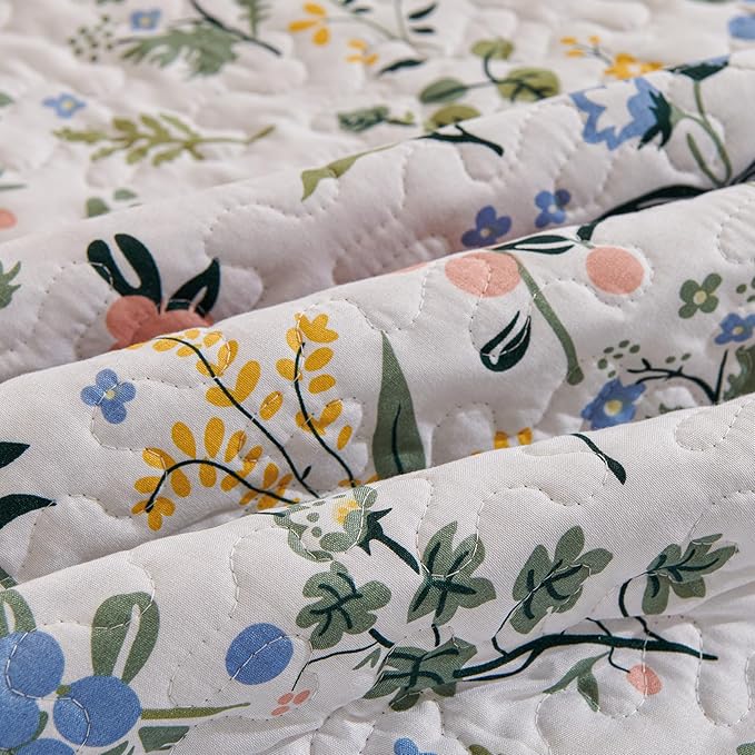 California King Size Quilt Set 3-Piece Lightweight Bedspread Coverlet - Image 6